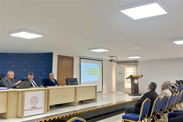 Hatay’da Eğitim Değerlendirme Toplantısı düzenlendi