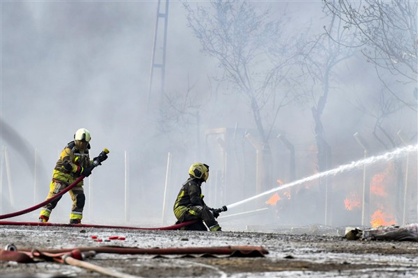 Ankara İtfaiyesi’nin, 2024 yılında 34 bin 985 olaya müdahale etti