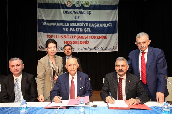 Yenimahalle’de Toplu İş Sözleşmesi imzalandı
