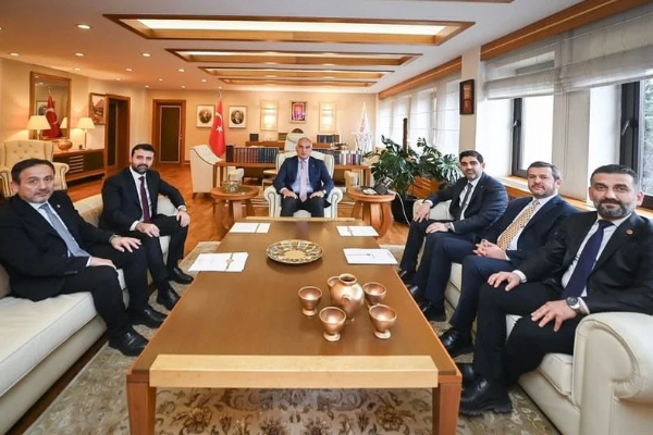 Karabük heyeti, Bakan Ersoy’u ziyaret etti