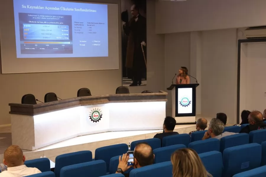 DENİZLİ OSB’DE “SU VERİMLİLİĞİ VE YÖNETİMİ” KONUŞULDU