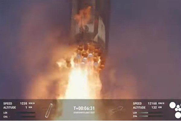 SpaceX’in Starship test uçuşu, başarısızlıkla sonuçlandı