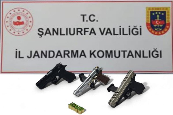 Şanlıurfa’da silah ve mühimmat kaçakçılığı operasyonu