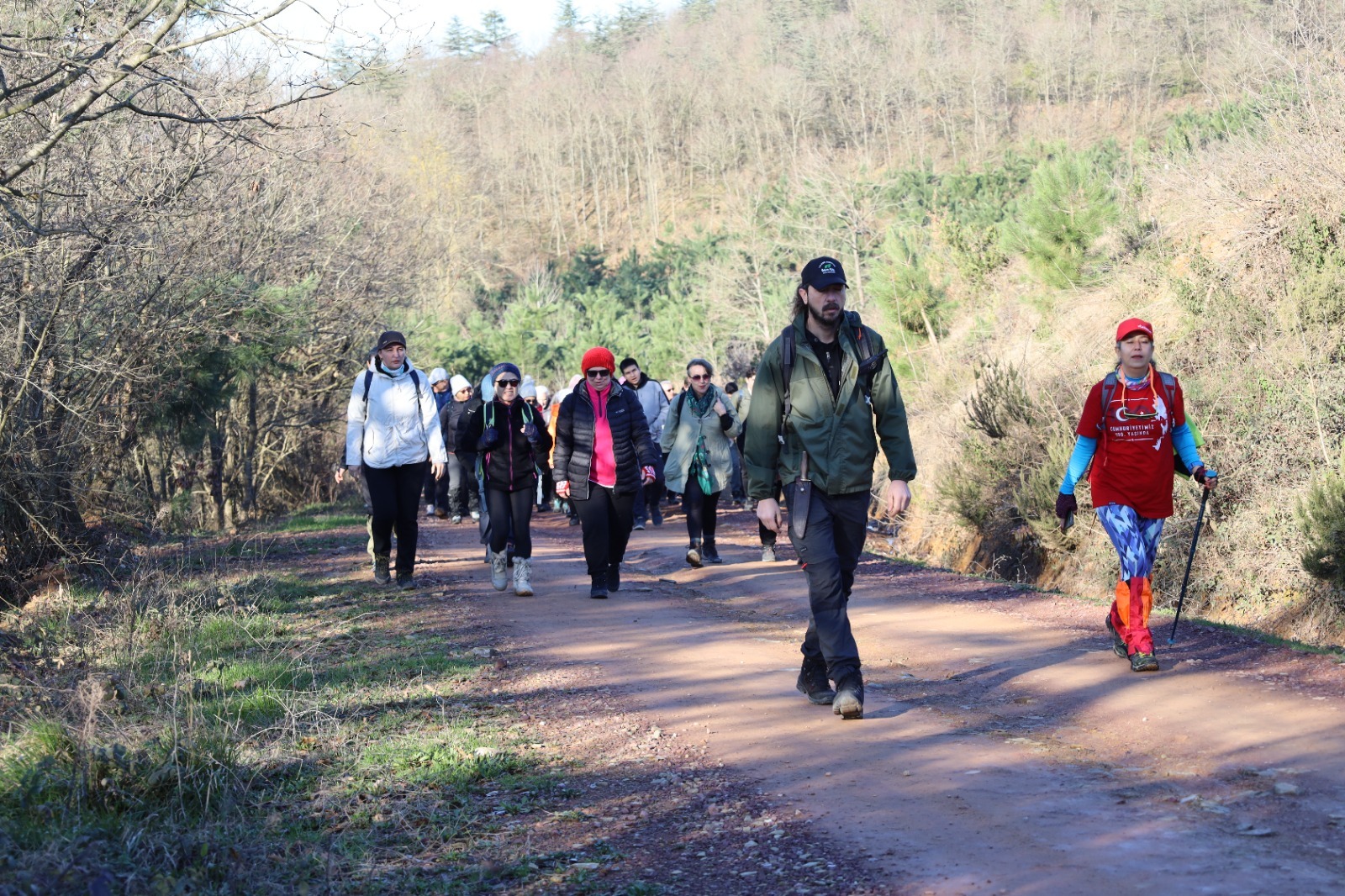 Bizim Köy Doğa Yürüyüşü’nün bu ayki rotası Gökçeören Mahallesi Üçgaziler Mevki oldu