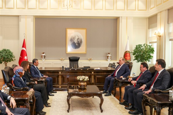 CHP Genel Başkanı Özel’den Yargıtay Birinci Başkanı Kerkez’e ziyaret