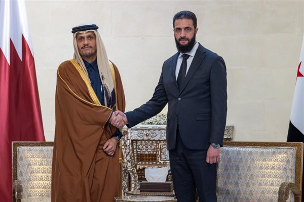 Katar Başbakanı Al Sani, Suriye’deki yeni yönetimin lideri Şara ile görüştü