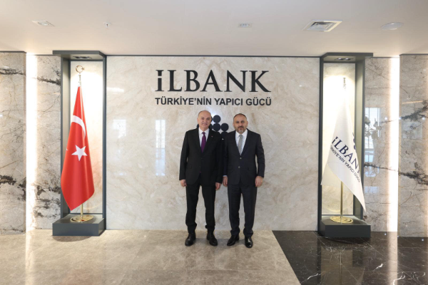 Başkan Özlü, İller Bankası Genel Müdürü Türk’ü ziyaret etti