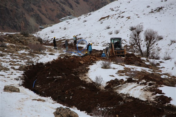 VASKİ’den Çatak’ın köyüne içme suyu hattı projesi