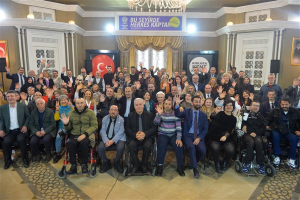 Ankara Kent Konseyi Engelli Meclisi’nde genel kurulu toplandı