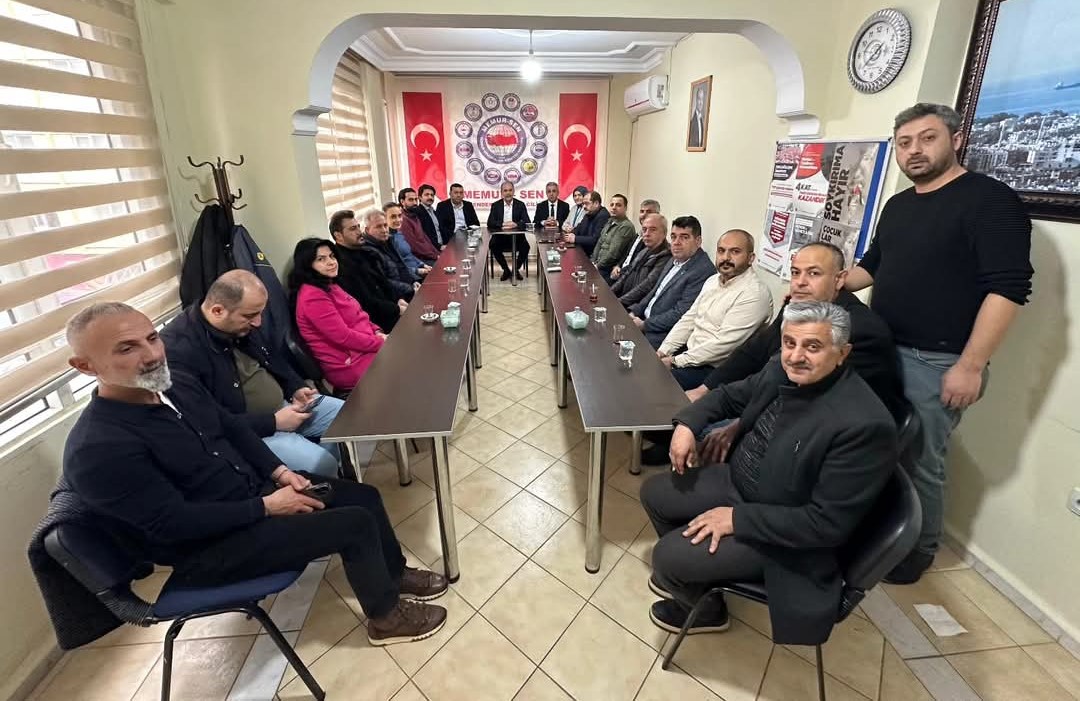 Hatay Milletvekili Özel’den sendika ziyareti