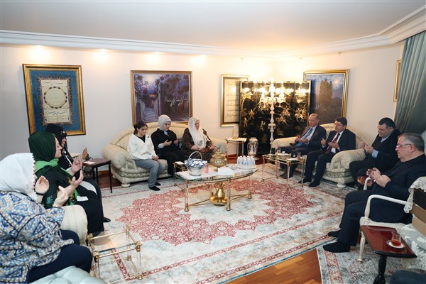 Cumhurbaşkanı Erdoğan’dan İyimaya’nın ailesine taziye ziyareti