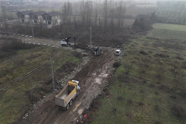 Düzce Belediyesinde alt yapı çalışmaları sürüyor