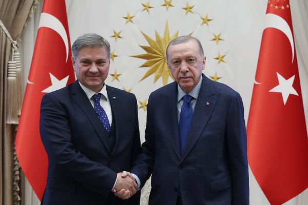 Cumhurbaşkanı Erdoğan, Denis Zvizdic ile bir araya geldi