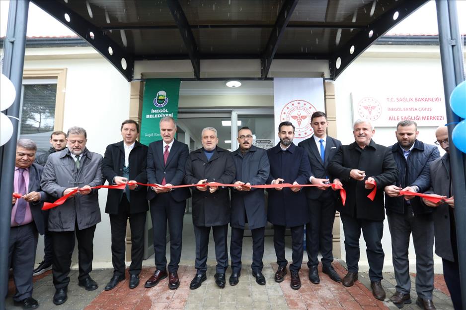 Samsa Çavuş Aile Sağlığı Merkezi törenle açıldı