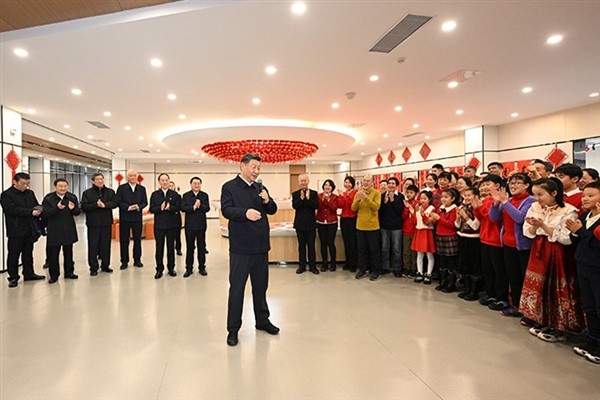 Cumhurbaşkanı Xi, tüm Çinlilerin Bahar Bayramı’nı kutladı