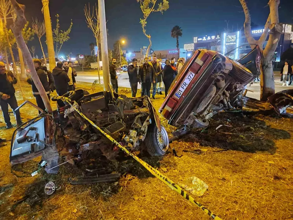 Adana’da Trafik Kazası: 1 Ölü, 2 Yaralı