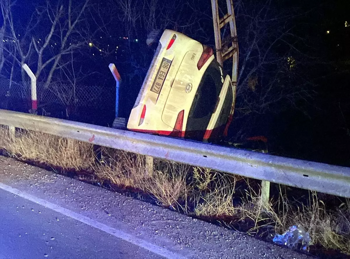 Beypazarı’nda Trafik Kazaları: 1 Yaralı