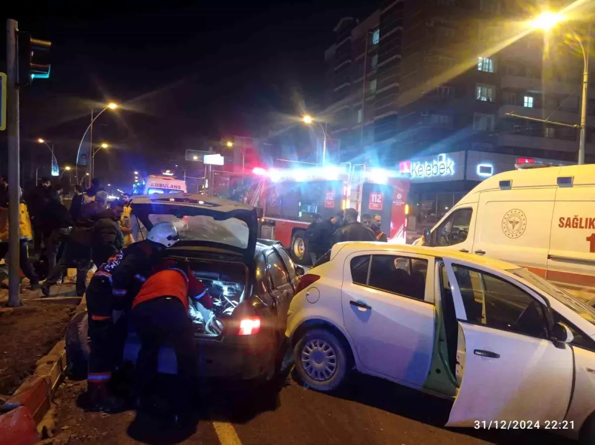 Malatya’da Trafik Kazası: 5 Yaralı