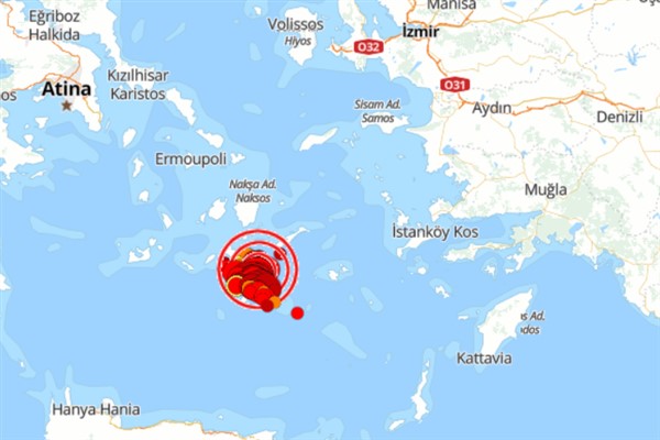 Ege Denizi’nde deprem