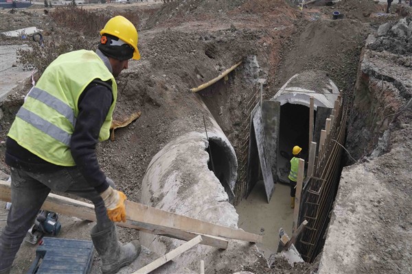 Ankara’da altyapı çalışmaları yürütülüyor