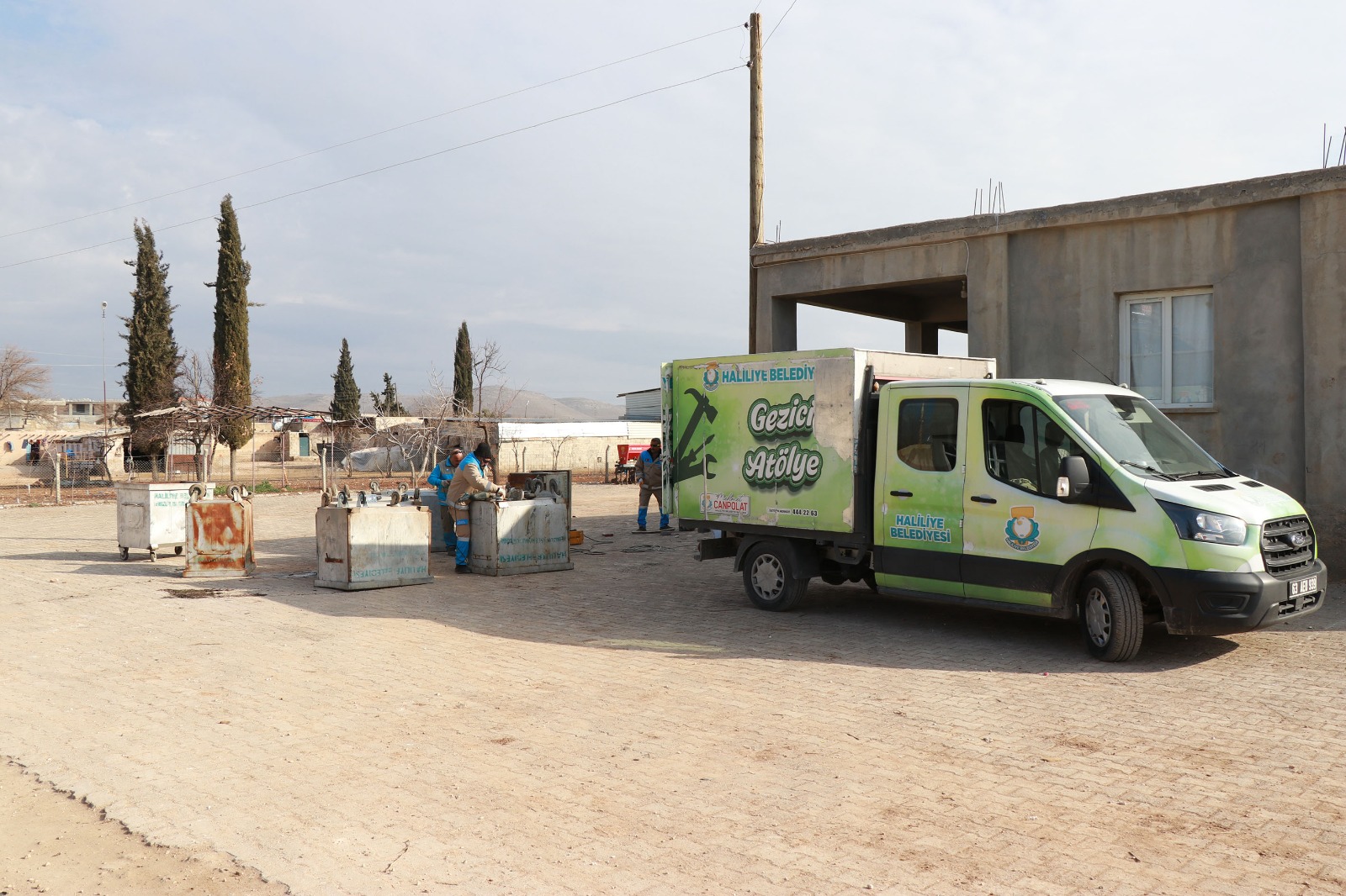 Haliliye Belediyesi’nden “Gezici Atölye” hizmeti