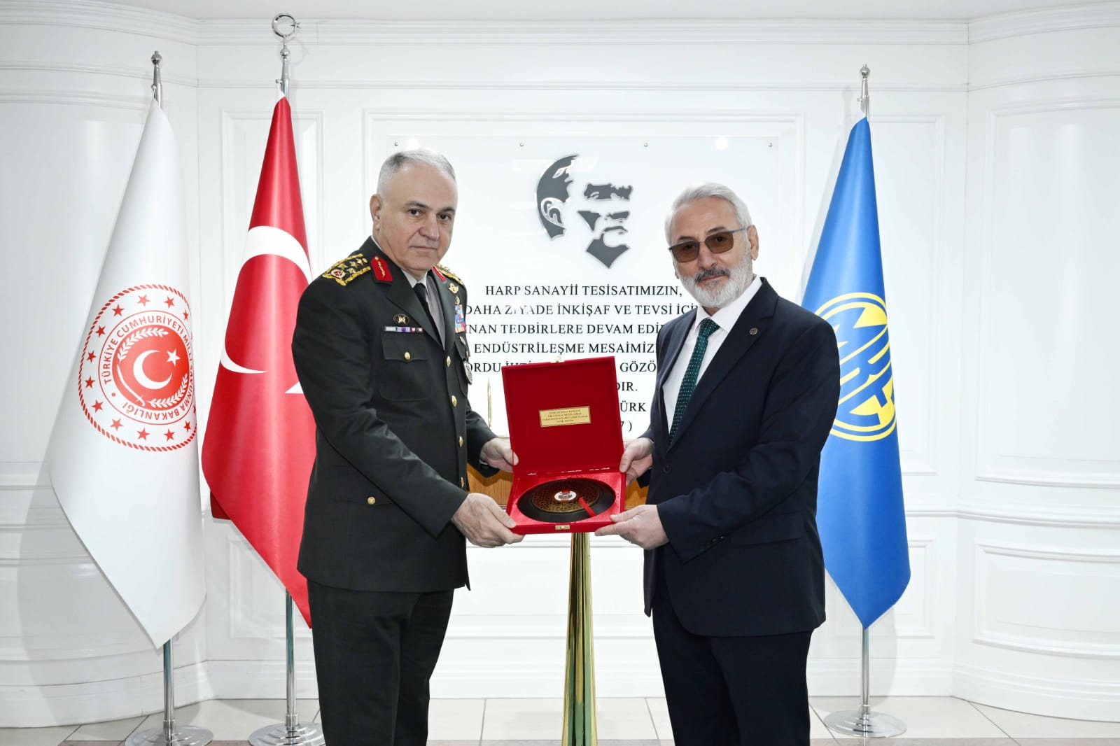 Orgeneral Gürak, Makina Kimya Endüstrisi Genel Müdürü Keleş’i ziyaret etti