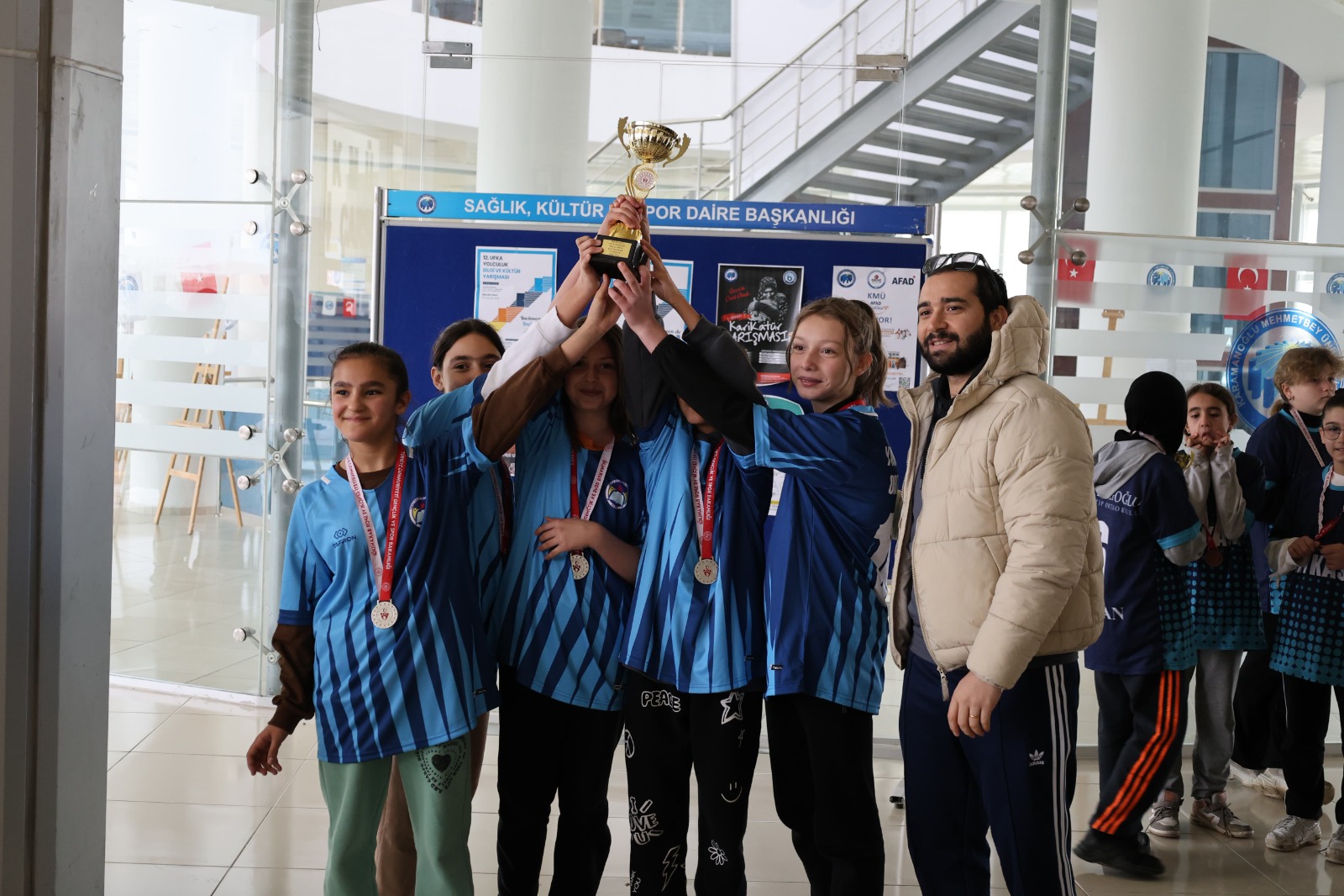 Karaman’da Okul Sporları Oryantiring Müsabakaları başladı