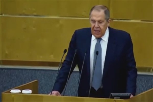 Lavrov Rusya Parlamentosu’nda konuşuyor
