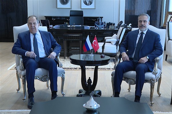 Dışişleri Bakanı Fidan, Rus mevkidaşı Lavrov ile görüştü