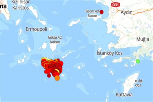 Ege Denizi’nde deprem