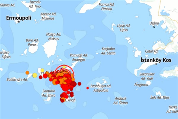 Ege Denizi’nde deprem