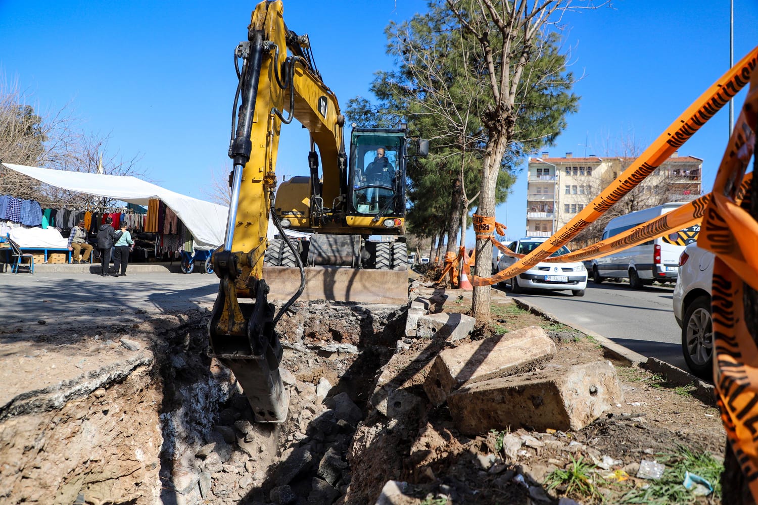 DİSKİ Genel Müdürlüğü, altyapı çalışmalarını sürdürüyor