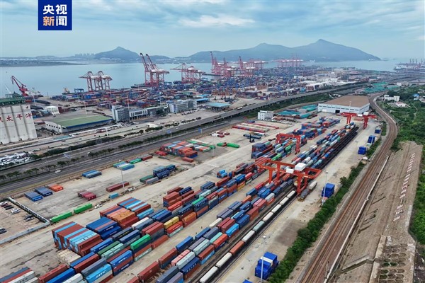 Yangtze Nehri Deltası’ndan yola çıkan Çin-Avrupa  yük treni seferlerinin sayısı arttı