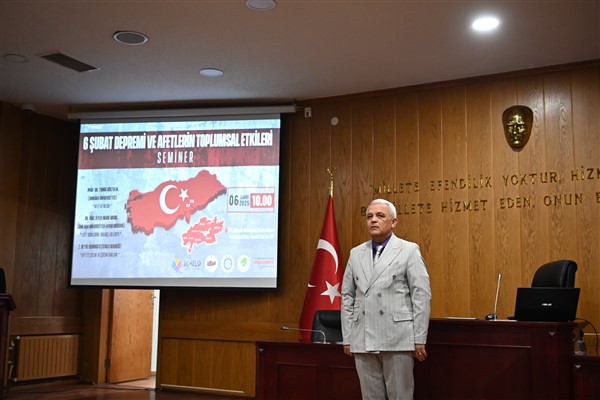 Mamak Belediyesi’nden, 6 Şubat depremlerinin yıl dönümü etkinliği