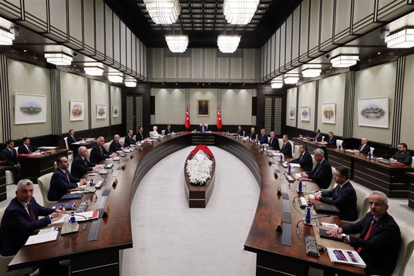 Cumhurbaşkanlığı Kabinesi, Cumhurbaşkanı Erdoğan başkanlığında toplandı