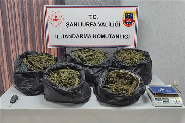 Şanlıurfa’da uyuşturucu operasyonu