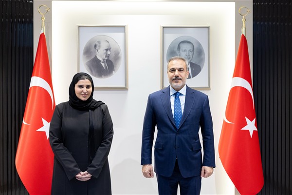 Bakan Fidan, Katarlı Devlet Bakanı Al Misnad’ı kabul etti