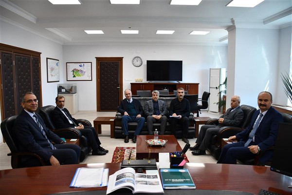 Vali Canalp, DSİ 10. Bölge Müdürlüğünü ziyaret etti