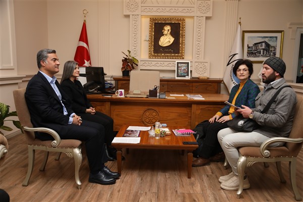 AB delegasyonu uzmanlarından Eş Başkanlara ziyaret