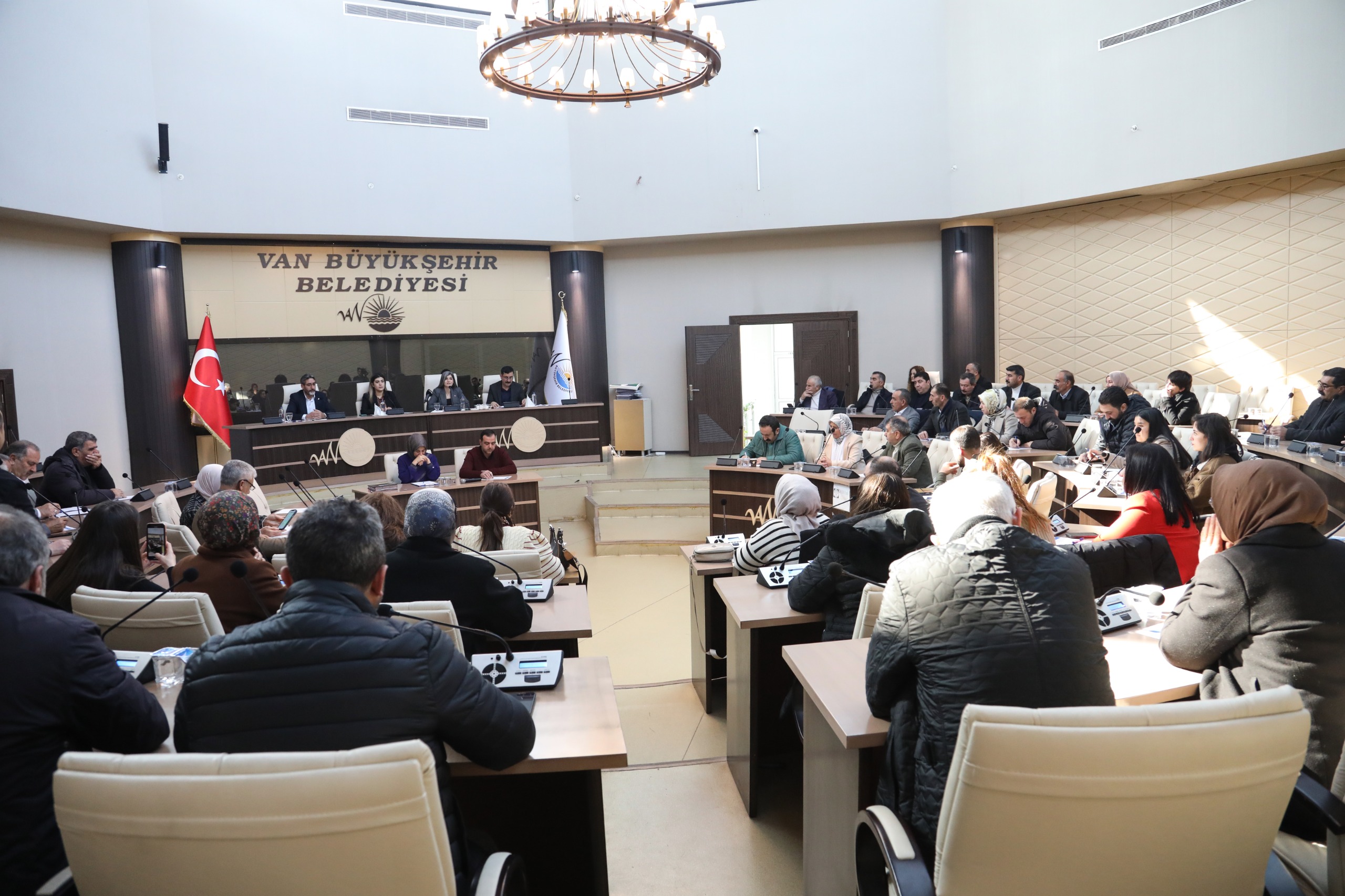 Van Büyükşehir Belediyesi Şubat ayı Meclis toplantısı başladı