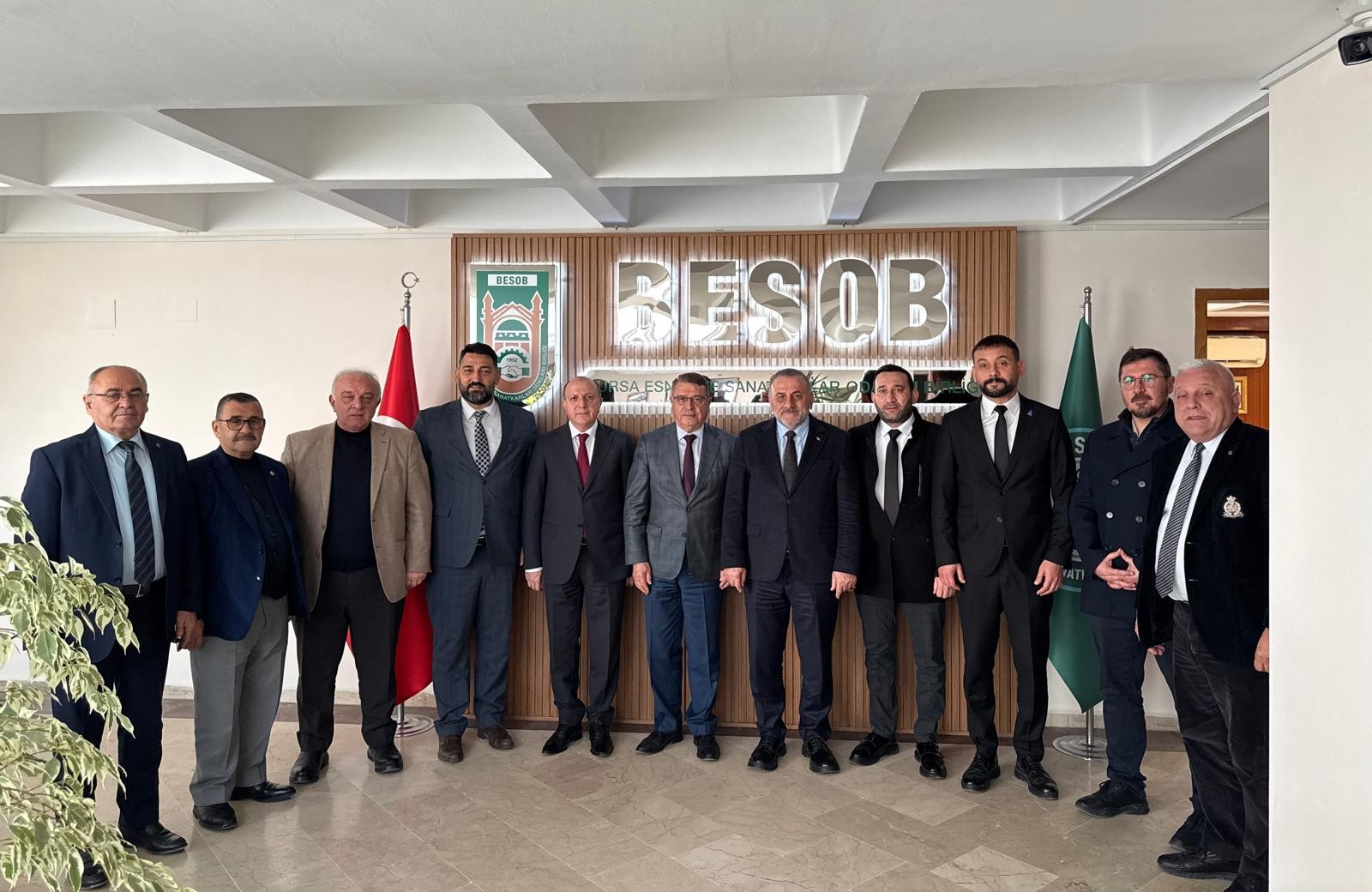 BESOB Başkanı Bilgit, DEVA Partisi Genel Başkan Yardımcısı Erdoğan’ı ağırladı