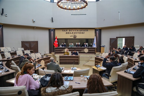 Van Büyükşehir Belediyesi Şubat ayı Meclis toplantısı tamamlandı