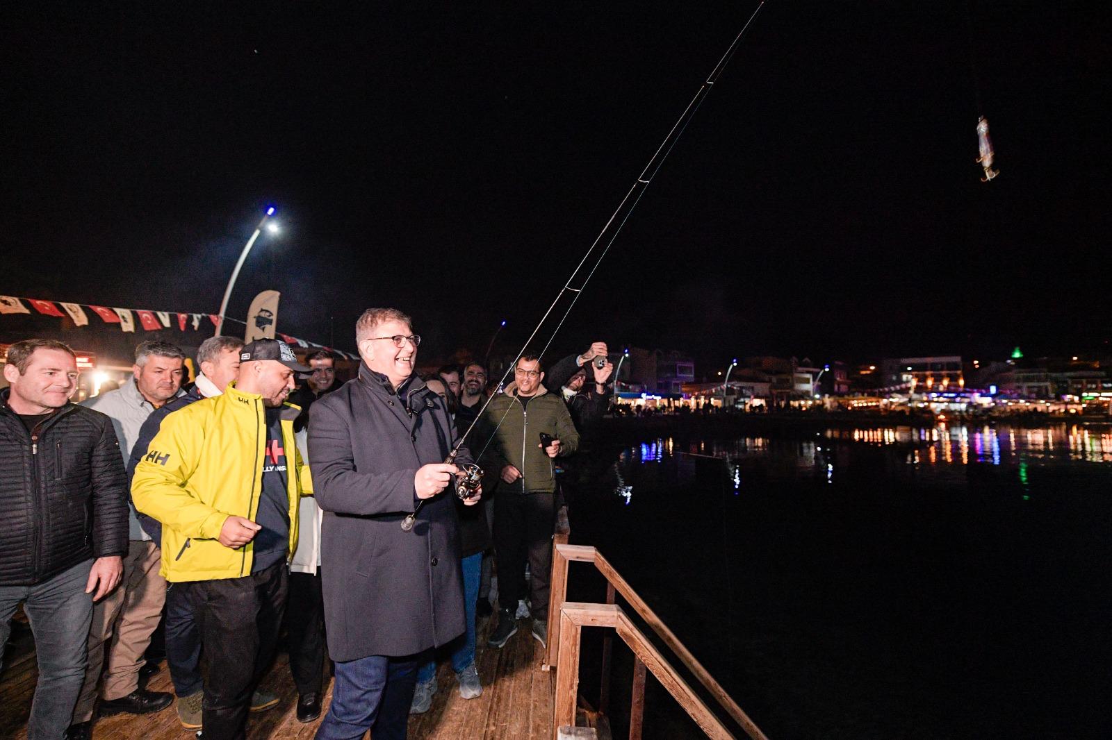 Mordoğan Levrek Avı Yarışması 14. kez düzenlendi