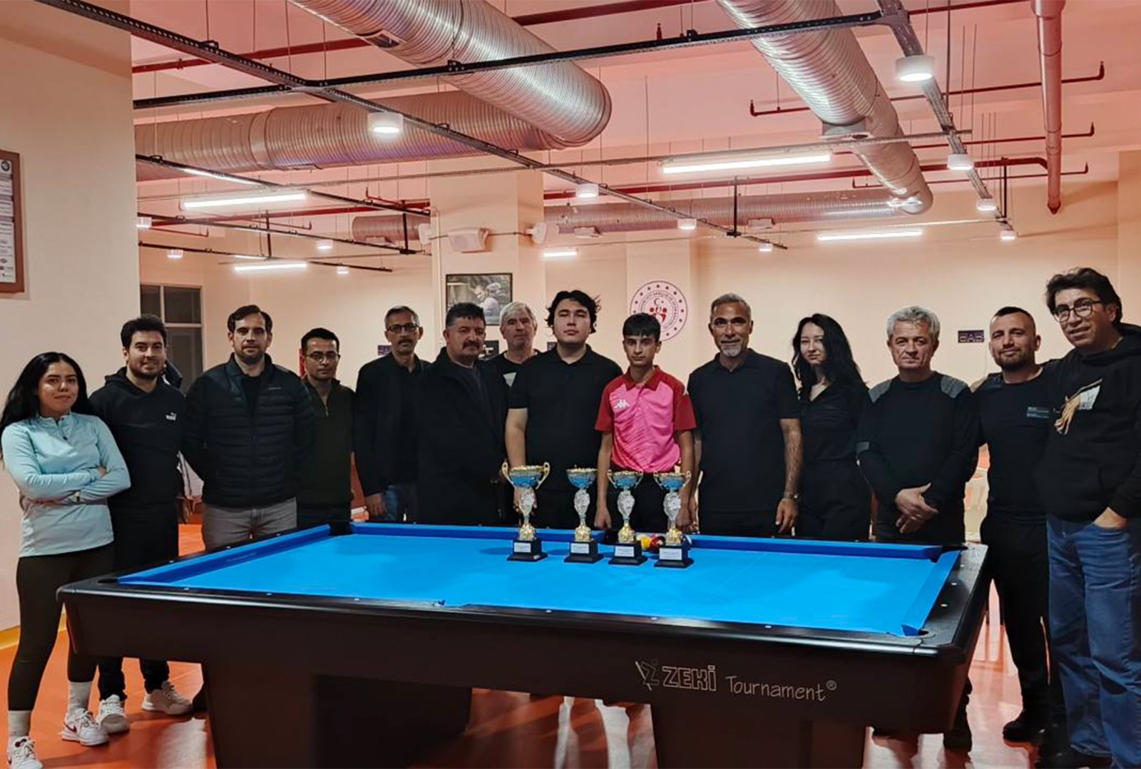 Karaman’da Bilardo İl Birinciliği müsabakaları sona erdi