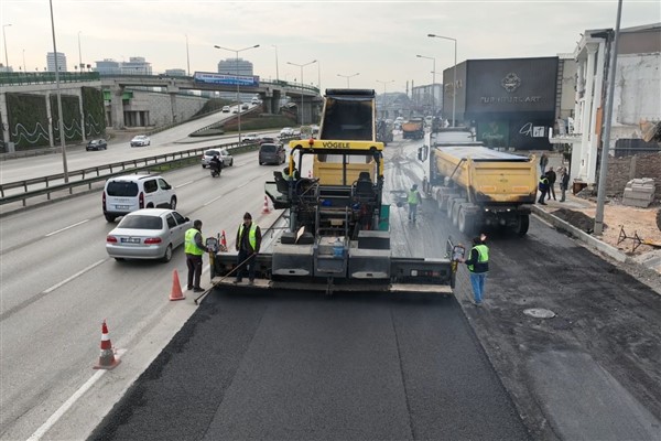 Bursa Büyükşehir’in Acemler’deki çalışmaları devam ediyor