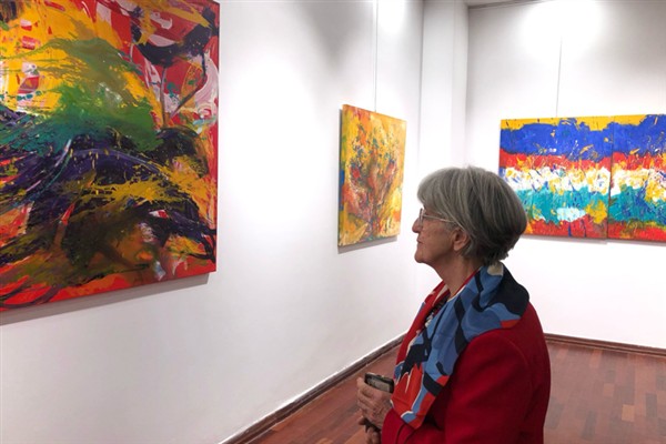 Slovenyalı sanatçı ve restoratör Licen, eserleriyle İzmir’de