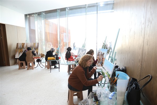 İnegöl’de 27 Şubat Dünya Ressamlar Günü dolayısıyla etkinlik gerçekleştirildi