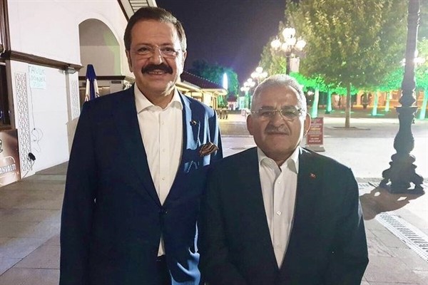 Başkan Büyükkılıç: Hemşehrimiz Hisarcıklıoğlu’nu tebrik ediyor, başarılar diliyorum