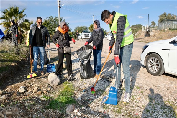 Dörtler Mahallesi’nde mıntıka temizliği gerçekleştirildi