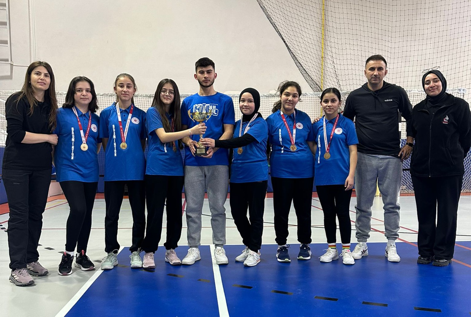 Karaman’da Yıldızlar Badminton İl Birinciliği Müsabakaları tamamlandı